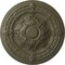 Ekena Millwork Vincent Ceiling Medallion (Fits Canopies up to 6"), Hand-Painted Painted Turtle, 26"OD x 3"P CM26VIPTF - alternate 1